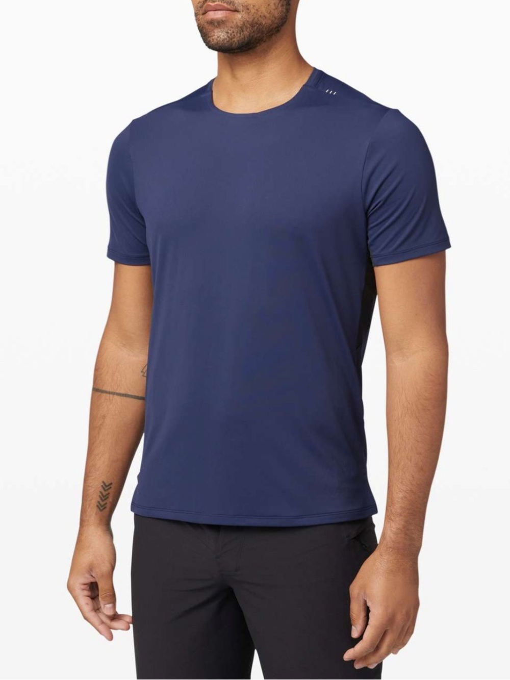 Lululemon Men's After the Wave Short Sleeve Deep Navy Performance size medium